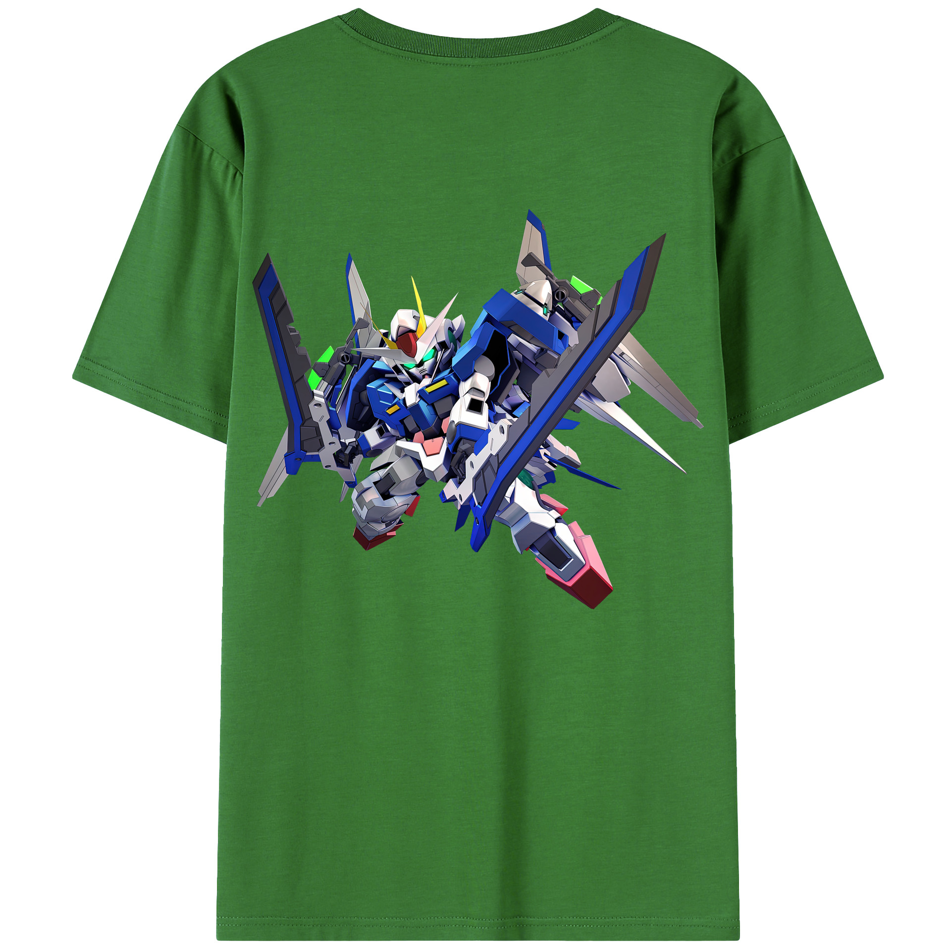 （画像用） 機動戦士ガンダム Mobile Suit Gundam レディース半袖Tシャツ(バックプリント)